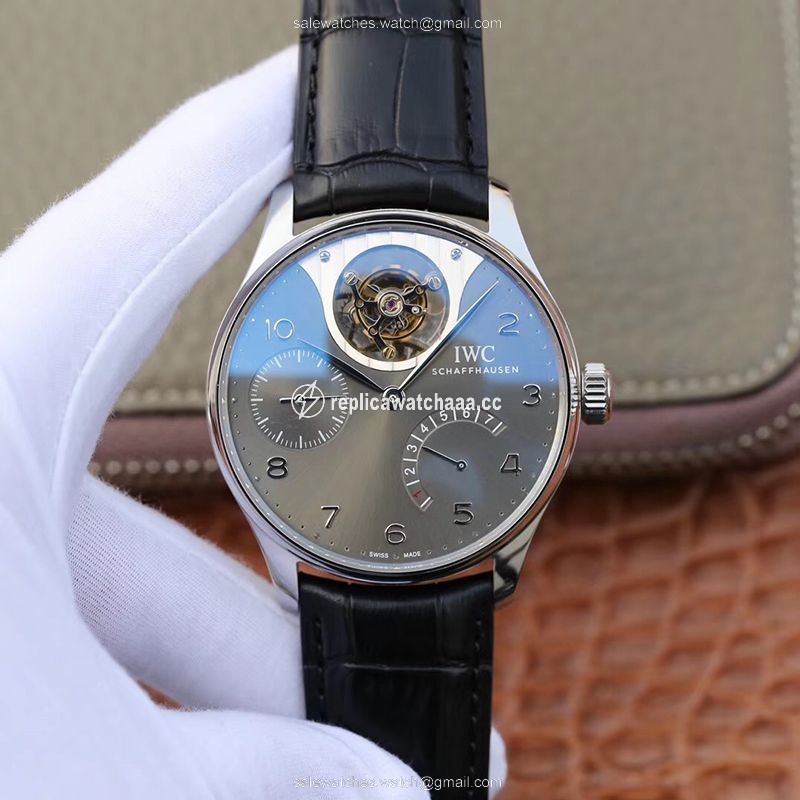 ZF Factory IWC Portuguese Tourbillon IW504210 Anthracite Dial ZF Factory IWC Portuguese Tourbillon IW504210 Anthracite Dial