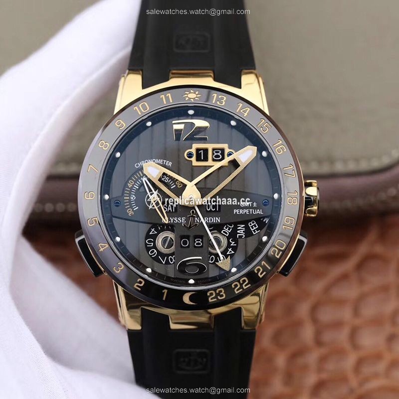 Ulysse Nardin El Toro 322-00-3 18K Yellow Gold Black Dial Ulysse Nardin El Toro 322-00-3 18K Yellow Gold Black Dial