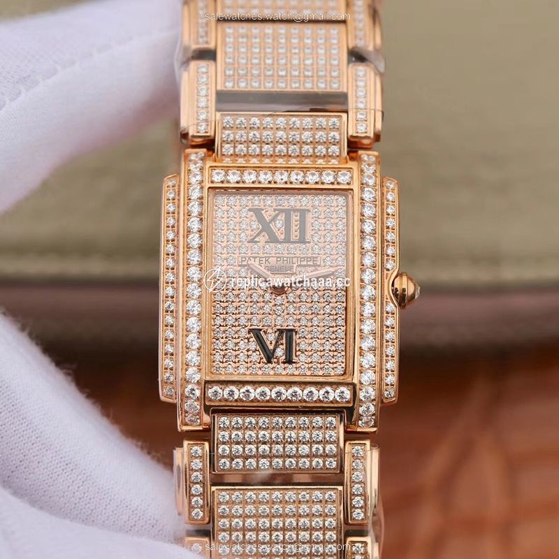 Patek Philippe Ladies Twenty-4 4908/50R-012 Rose Gold Diamond Dial Patek Philippe Ladies Twenty-4 4908/50R-012 Rose Gold Diamond Dial