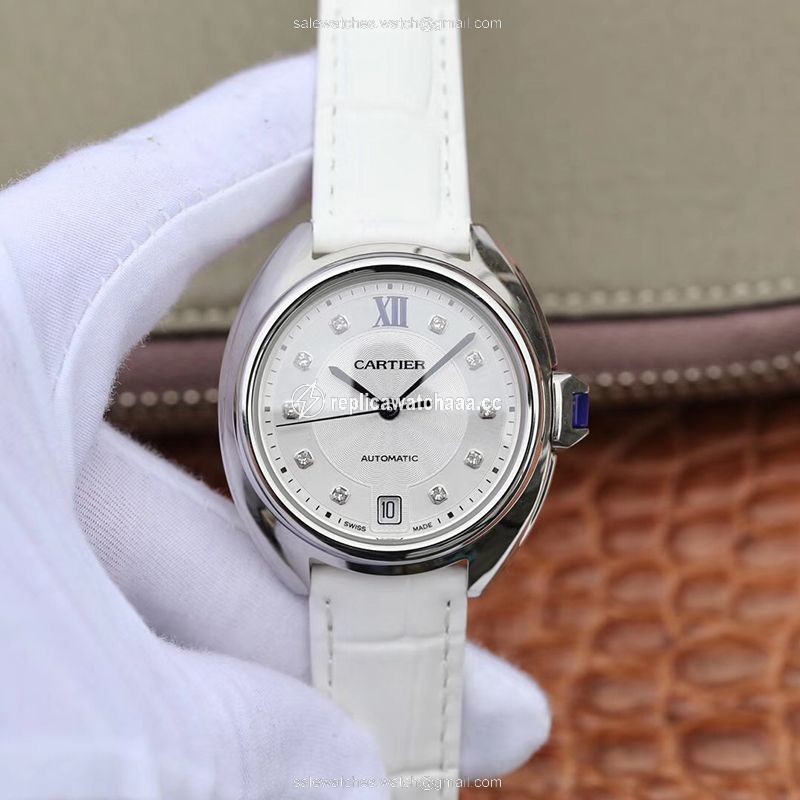 Cle De Cartier Ladies 35mm WJCL0032 Silver-gray Dial Cle De Cartier Ladies 35mm WJCL0032 Silver-gray Dial