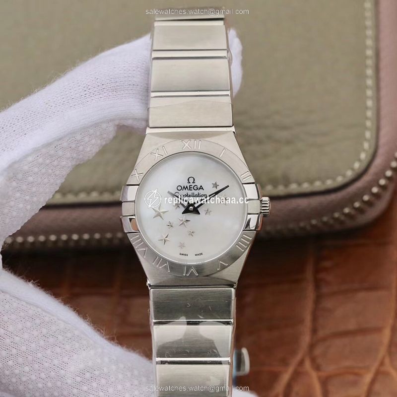 Omega Constellation Quartz Ladies 27mm TW Factory White Dial Omega Constellation Quartz Ladies 27mm TW Factory White Dial