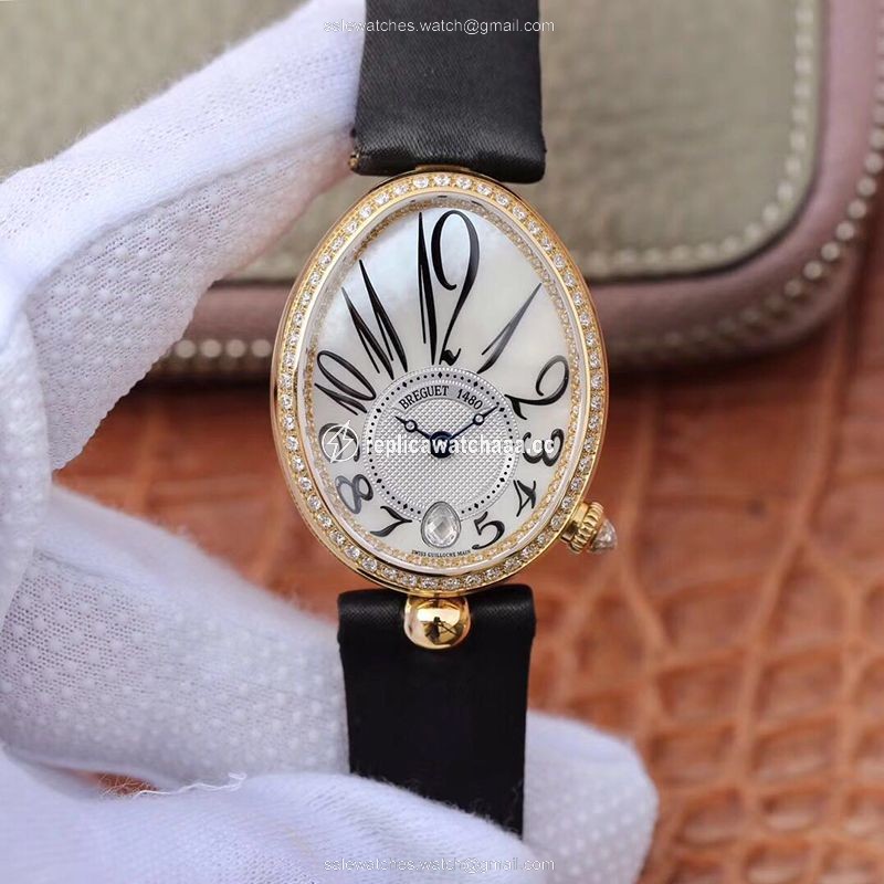 Breguet Reine De Naples 8918BA/58/864.D00D Ladies ZF Factory Yellow Gold Mother Of Pearl Dial Breguet Reine De Naples 8918BA/58/864.D00D Ladies ZF Factory Yellow Gold Mother Of Pearl Dial