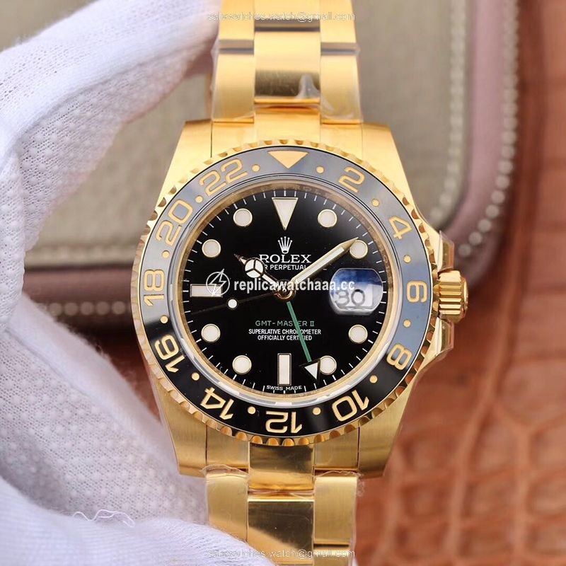 Rolex GMT Master II 116718 EW Factory Black Dial Rolex GMT Master II 116718 EW Factory Black Dial