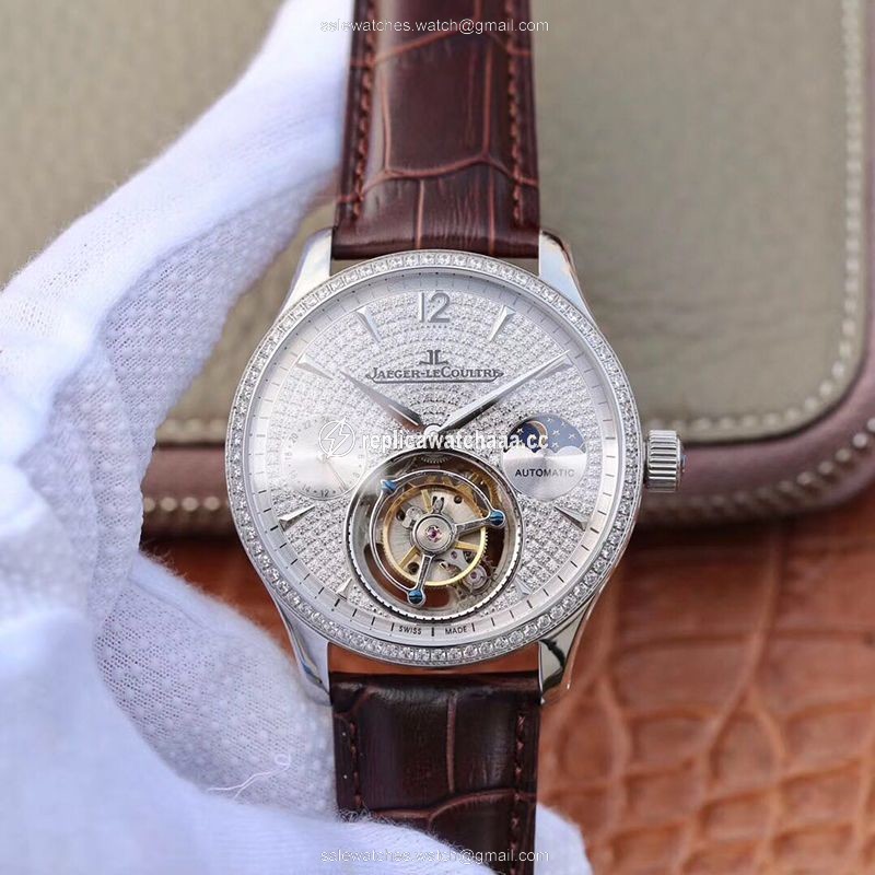 Jaeger-LeCoultre Master Complication Functions Tourbillon White Gold Diamonds Dial Jaeger-LeCoultre Master Complication Functions Tourbillon White Gold Diamonds Dial