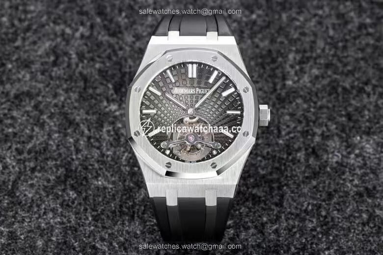Audemars Piguet Royal Oak Tourbillon R8 Factory V3 Black Strap Audemars Piguet Royal Oak Tourbillon R8 Factory V3 Black Strap