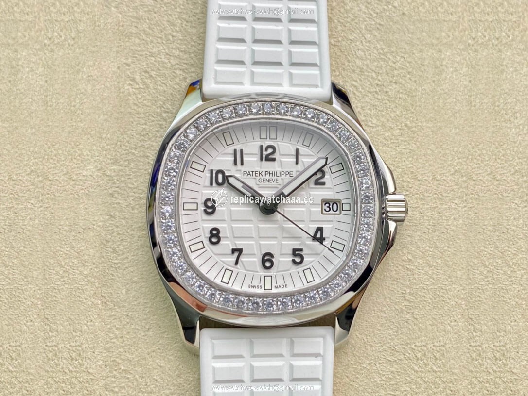 Patek Philippe Aquanaut Quartz Ladies 5067A-024 PPF Factory Diamond-set Bezel Patek Philippe Aquanaut Quartz Ladies 5067A-024 PPF Factory Diamond-set Bezel