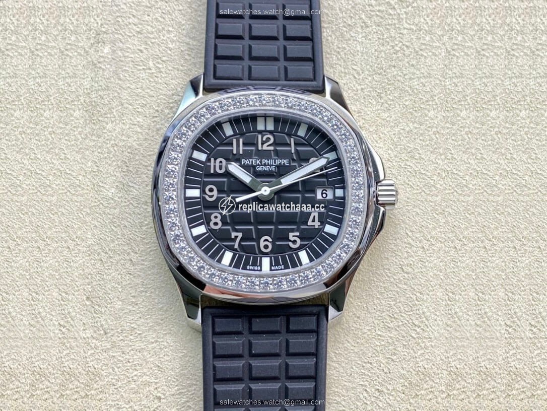 Patek Philippe Aquanaut Quartz Ladies 5067A-001 PPF Factory Diamond-set Bezel Patek Philippe Aquanaut Quartz Ladies 5067A-001 PPF Factory Diamond-set Bezel