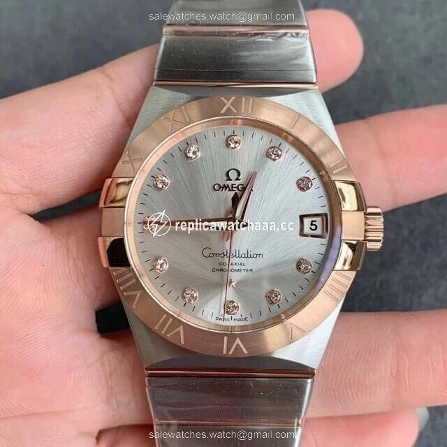 Omega Constellation 123.20.38.21.52.001 VS Factory Diamond-set Dial Omega Constellation 123.20.38.21.52.001 VS Factory Diamond-set Dial
