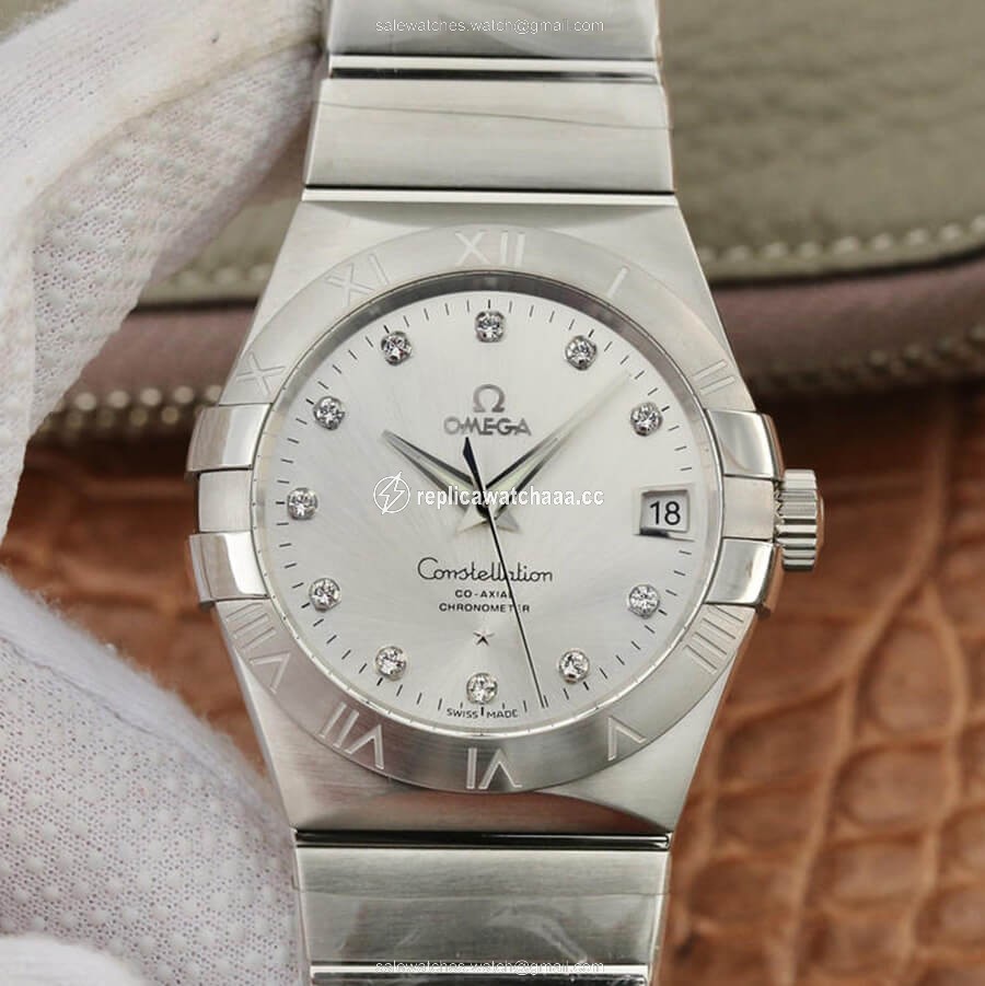 Omega Constellation 123.10.38.21.52.001 VS Factory Silver Dial Omega Constellation 123.10.38.21.52.001 VS Factory Silver Dial