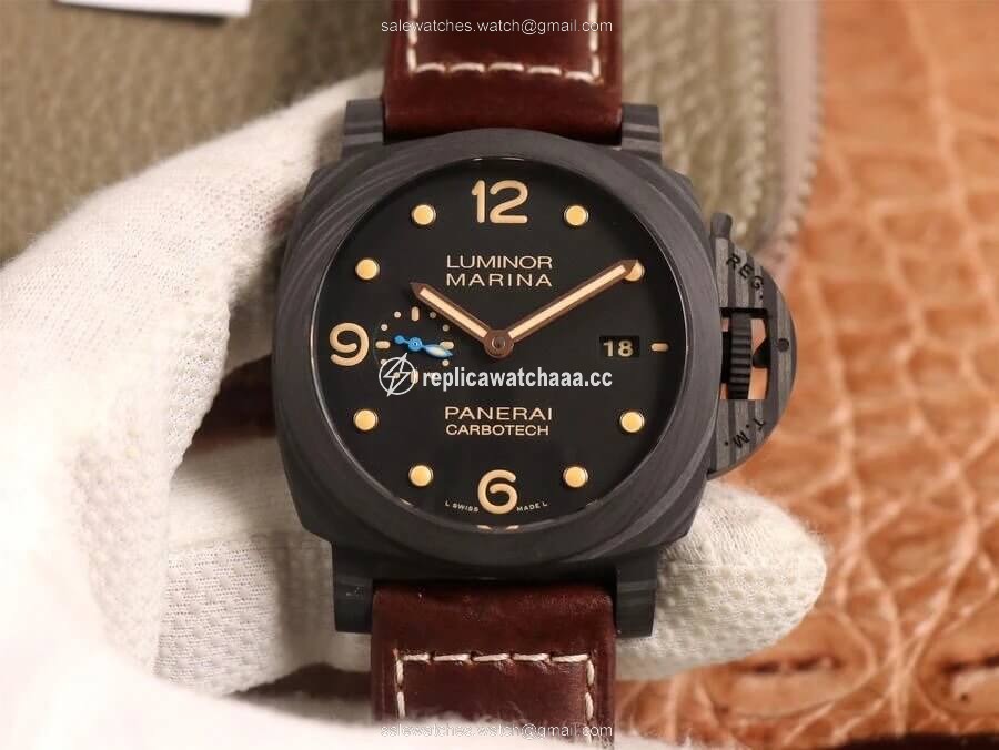 Panerai Luminor 1950 PAM00661 VS Factory Carbon Fiber Case Panerai Luminor 1950 PAM00661 VS Factory Carbon Fiber Case