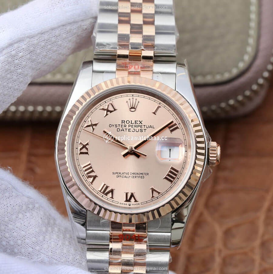 Rolex Datejust 116231 36MM GM Factory Pink Dial Rolex Datejust 116231 36MM GM Factory Pink Dial