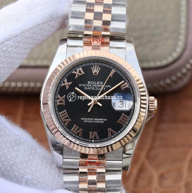 Rolex Datejust 116231 36MM GM Factory Rose Gold Rolex Datejust 116231 36MM GM Factory Rose Gold