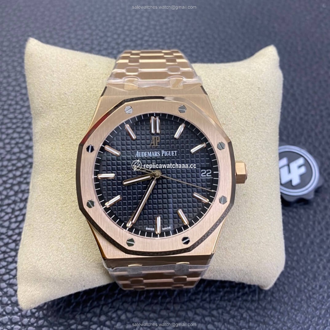 Audemars Piguet Royal Oak 15500OR.OO.1220OR.01 ZF Factory Rose Gold Version Black Dial Audemars Piguet Royal Oak 15500OR.OO.1220OR.01 ZF Factory Rose Gold Version Black Dial