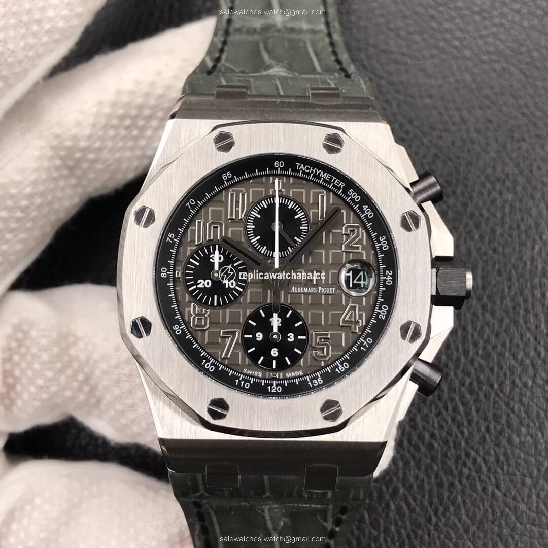 Audemars Piguet Royal Oak Offshore 26470ST.OO.A104CR.01 JF Factory Dark Grey Dial Audemars Piguet Royal Oak Offshore 26470ST.OO.A104CR.01 JF Factory Dark Grey Dial