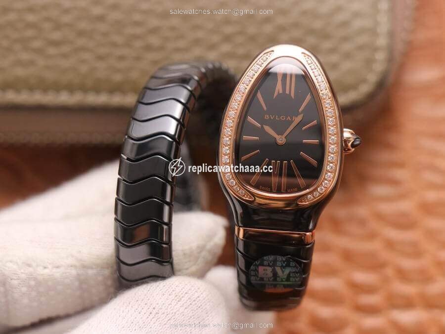 Bvlgari Serpenti 102532 BV Factory Rose Gold Diamond Bvlgari Serpenti 102532 BV Factory Rose Gold Diamond