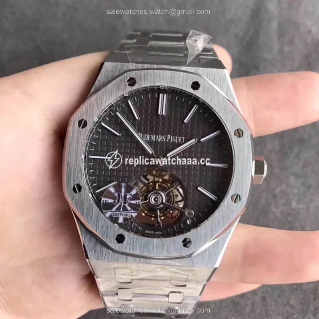 Audemars Piguet Royal Oak Tourbillon 26510PT.OO.1220PT.01 JF Factory Grey Dial Audemars Piguet Royal Oak Tourbillon 26510PT.OO.1220PT.01 JF Factory Grey Dial
