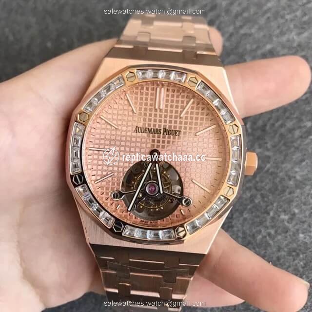 Audemars Piguet Royal Oak Tourbillon Extra Thin 26514OR.ZZ.1220OR.01 R8 Factory Diamond Bezel Audemars Piguet Royal Oak Tourbillon Extra Thin 26514OR.ZZ.1220OR.01 R8 Factory Diamond Bezel