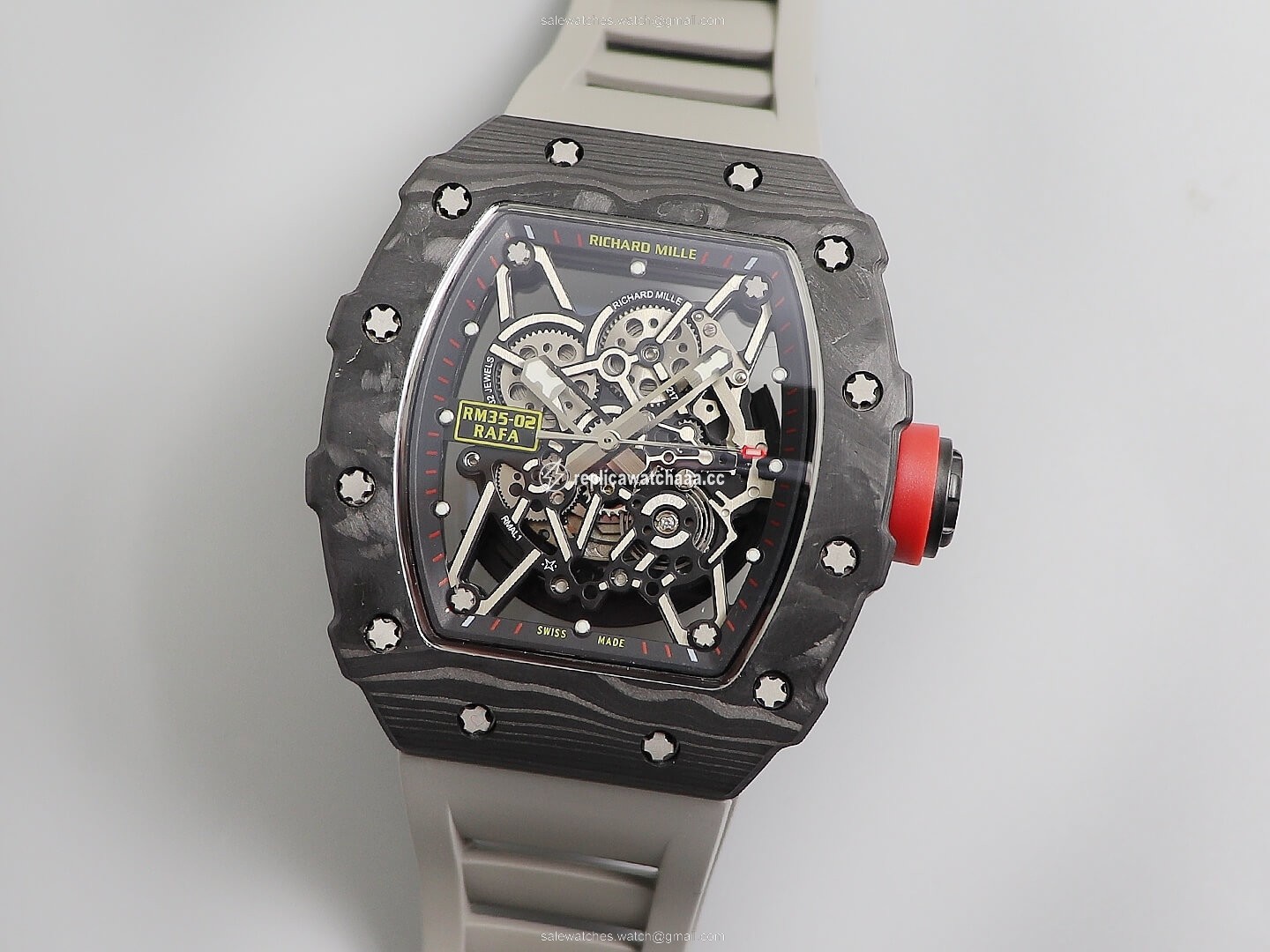 Richard Mille RM035 KV Factory V3 Carbon Fiber Skeleton Dial Richard Mille RM035 KV Factory V3 Carbon Fiber Skeleton Dial