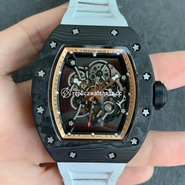 Richard Mille RM055 KV Factory V2 Carbon Fiber Skeleton Dial Richard Mille RM055 KV Factory V2 Carbon Fiber Skeleton Dial