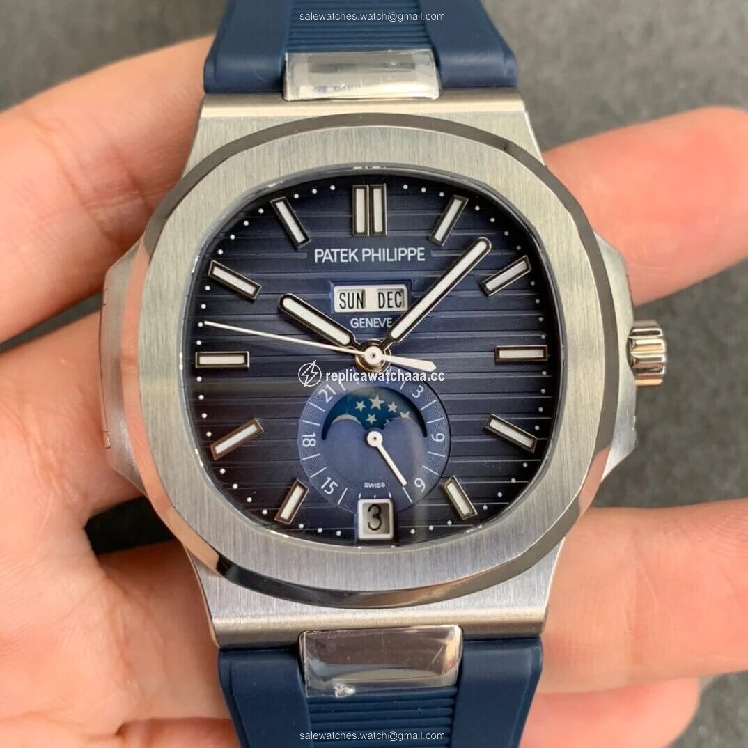 Patek Philippe Nautilus 5726 Moonphase GR Factory V2 Blue Dial Patek Philippe Nautilus 5726 Moonphase GR Factory V2 Blue Dial