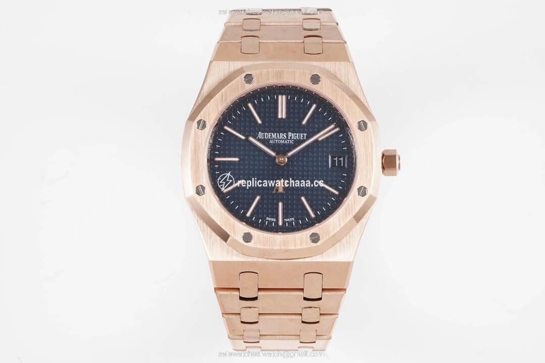 Audemars Piguet Royal Oak 15202OR.OO.1240OR.01 KZ Factory Rose Gold Blue Dial Audemars Piguet Royal Oak 15202OR.OO.1240OR.01 KZ Factory Rose Gold Blue Dial