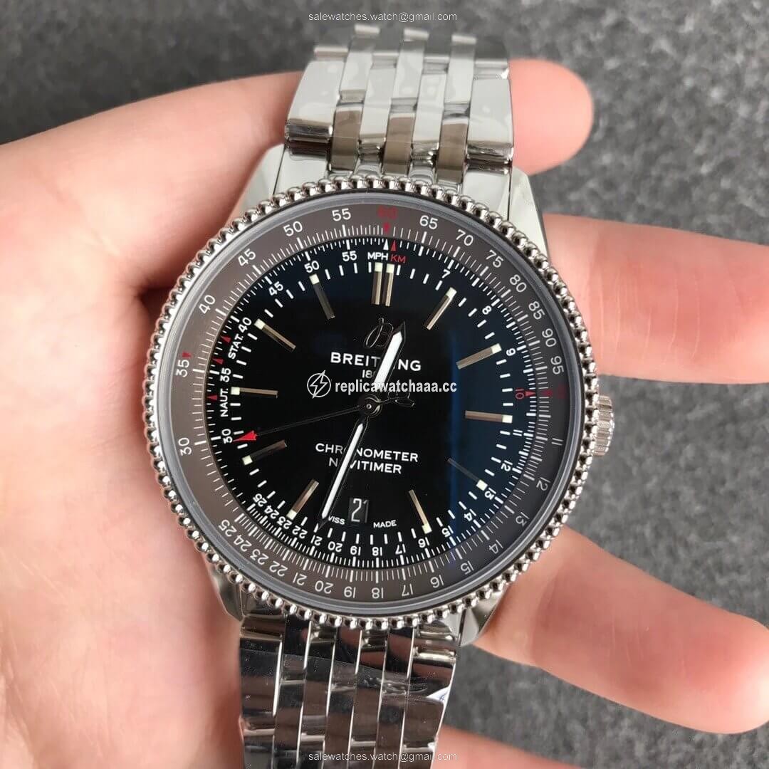 Breitling Navitimer 1 A17326241B1A1 V7 Factory Black Dial Breitling Navitimer 1 A17326241B1A1 V7 Factory Black Dial