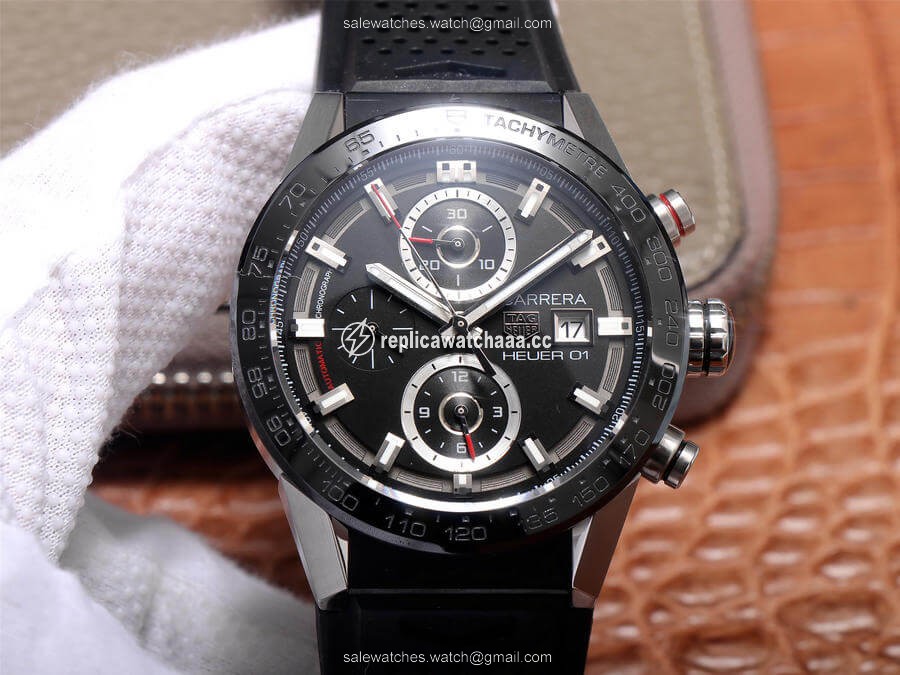 TAG Heuer Carrera CAR201Z.FT6046 XF Factory Black Dial TAG Heuer Carrera CAR201Z.FT6046 XF Factory Black Dial