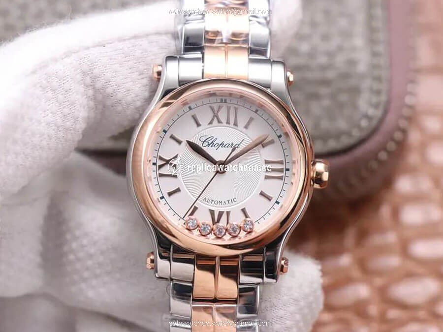 Chopard Happy Diamonds 278573-6014 YF Factory Rose Gold Chopard Happy Diamonds 278573-6014 YF Factory Rose Gold