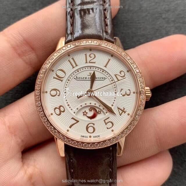 Jaeger LeCoultre Rendez Vous 3442440 ZF Factory Rose Gold Silver Dial Jaeger LeCoultre Rendez Vous 3442440 ZF Factory Rose Gold Silver Dial