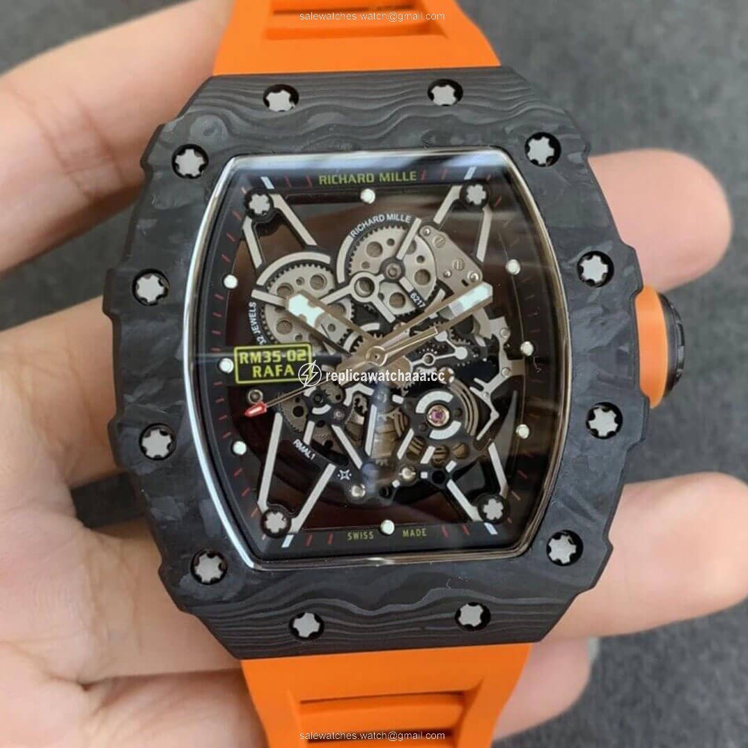 Richard Mille RM35-02 Mens RM35-02 SWISS ETA Automatic Movement 50mmx42mmx16mm KV Factory Richard Mille RM35-02 Mens RM35-02 SWISS ETA Automatic Movement 50mmx42mmx16mm KV Factory