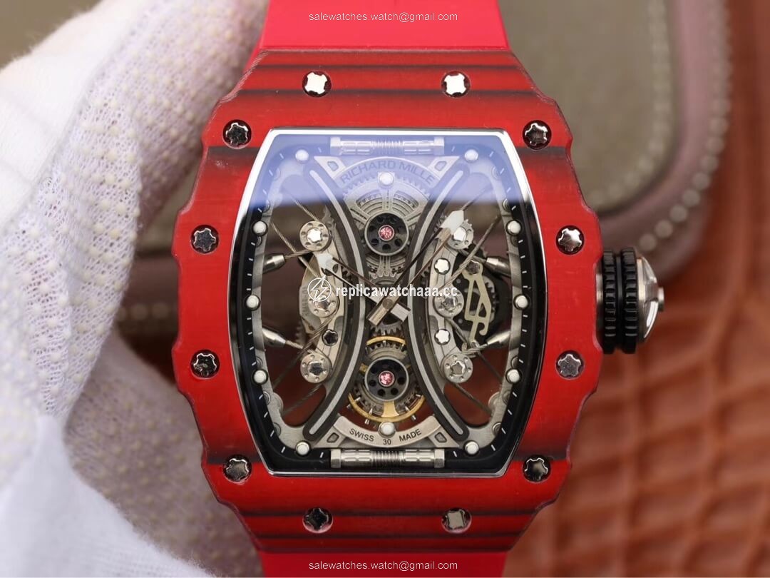 Richard Mille RM53-01 KV Factory TPT Carbon Fiber Skeleton Dial Richard Mille RM53-01 KV Factory TPT Carbon Fiber Skeleton Dial
