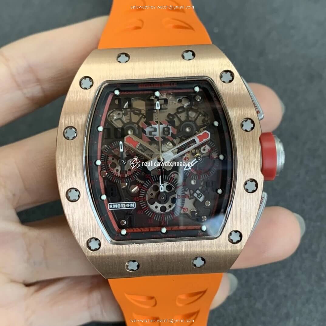 Richard Mille RM011 KV Factory Rose Gold Richard Mille RM011 KV Factory Rose Gold