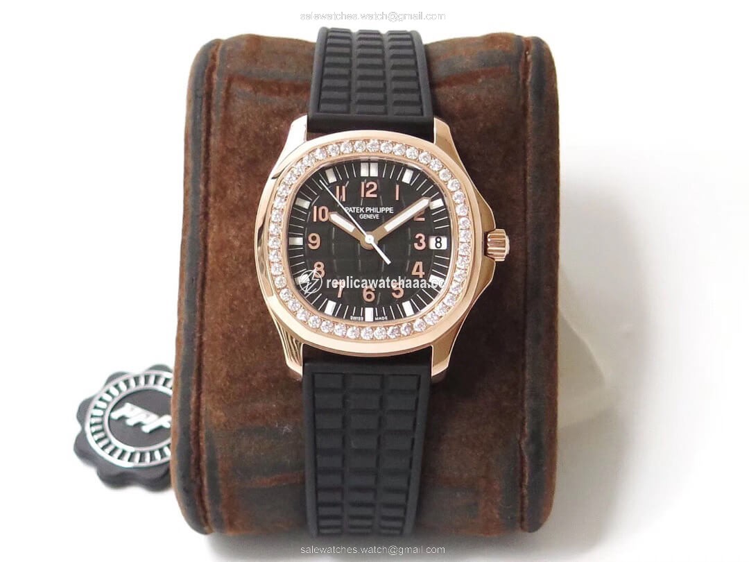 Patek Philippe Aquanaut PPF Factory Rose Gold Black Dial Patek Philippe Aquanaut PPF Factory Rose Gold Black Dial