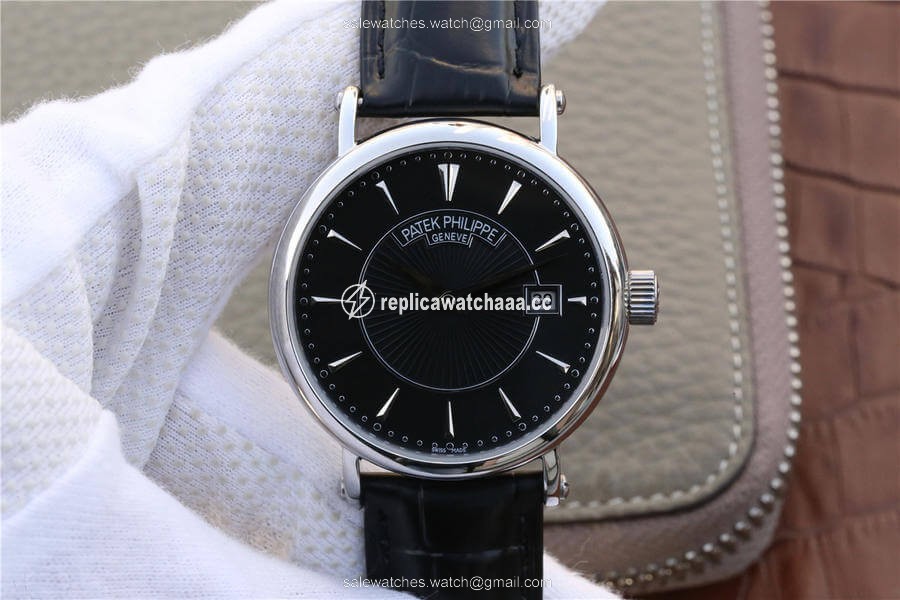 Patek Philippe Calatrava 5153G-001 ZF Factory Black Dial Patek Philippe Calatrava 5153G-001 ZF Factory Black Dial