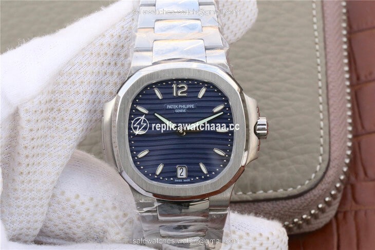 Patek Philippe Nautilus Ladies 7118/1A-001 PF Factory Blue Dial Patek Philippe Nautilus Ladies 7118/1A-001 PF Factory Blue Dial