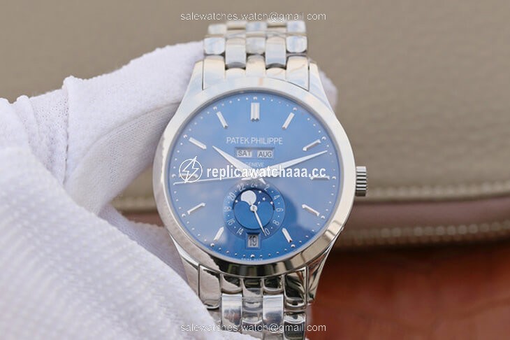 Patek Philippe Complications 5396/1G-001 KM Factory Steel Strap Blue Dial Patek Philippe Complications 5396/1G-001 KM Factory Steel Strap Blue Dial
