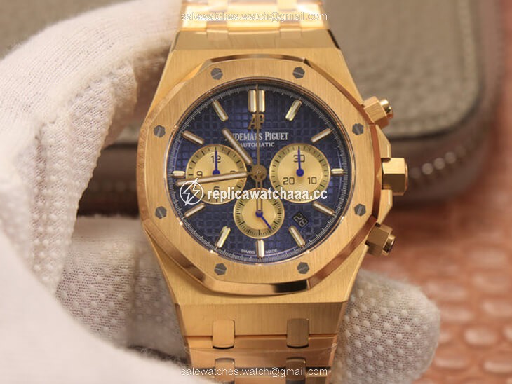 Audemars Piguet Royal Oak Chronograph 26331BA.OO.1220BA.01 OM Factory Blue Dial Audemars Piguet Royal Oak Chronograph 26331BA.OO.1220BA.01 OM Factory Blue Dial