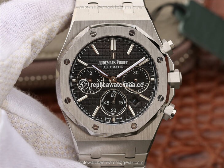 Audemars Piguet Royal Oak Chronograph 26320ST.OO.1220ST.01 OM Factory Black Dial Audemars Piguet Royal Oak Chronograph 26320ST.OO.1220ST.01 OM Factory Black Dial