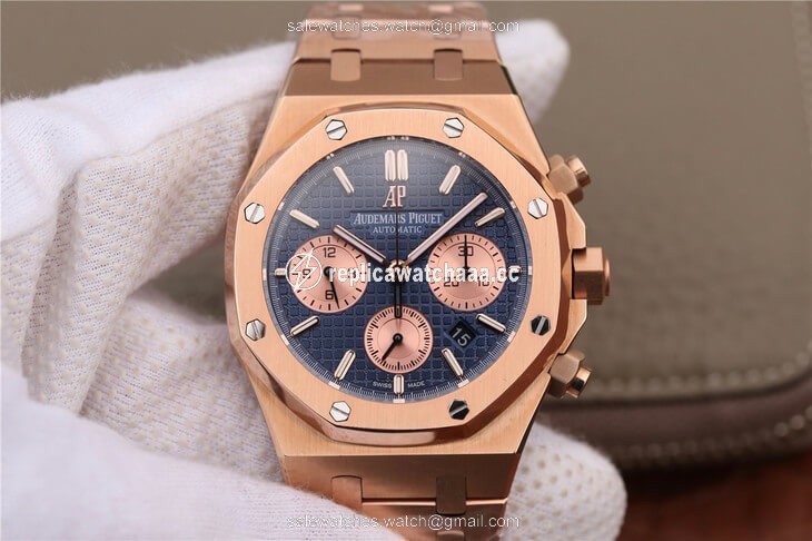 Audemars Piguet Royal Oak Chronograph 26331OR.OO.1220OR.01 OM Factory Blue Dial Audemars Piguet Royal Oak Chronograph 26331OR.OO.1220OR.01 OM Factory Blue Dial