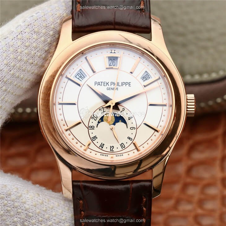 Patek Philippe Annual Calendar 5205R-001 KM Factory Rose Gold Patek Philippe Annual Calendar 5205R-001 KM Factory Rose Gold