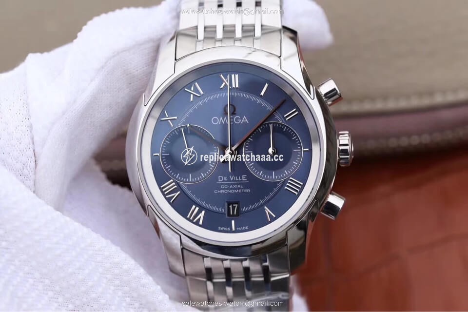 Omega De Ville 431.10.42.51.03.001 OM Factory Blue Dial Omega De Ville 431.10.42.51.03.001 OM Factory Blue Dial