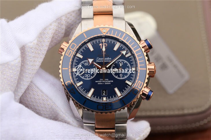 Omega Seamaster Ocean Planet 600M 215.20.46.51.03.001 OM Factory Blue Dial Omega Seamaster Ocean Planet 600M 215.20.46.51.03.001 OM Factory Blue Dial