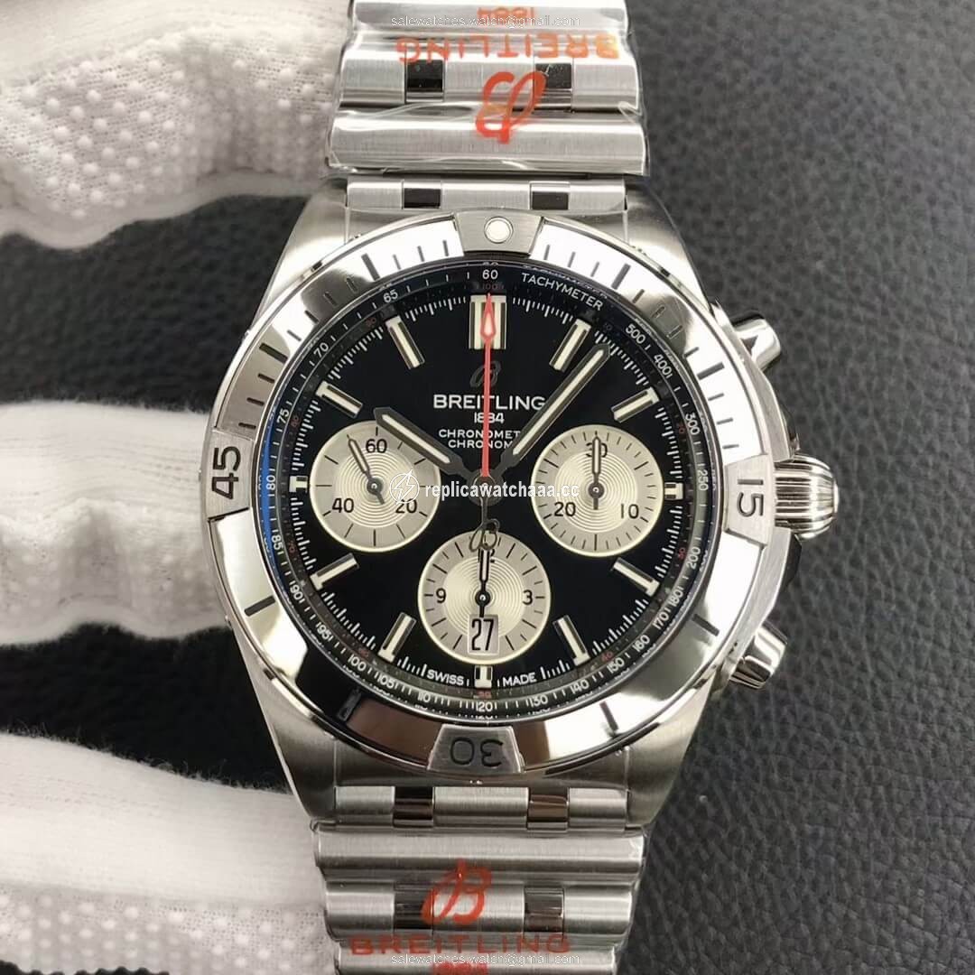 Breitling Chronomat AB0134101B1A1 GF Factory Black Dial Breitling Chronomat AB0134101B1A1 GF Factory Black Dial