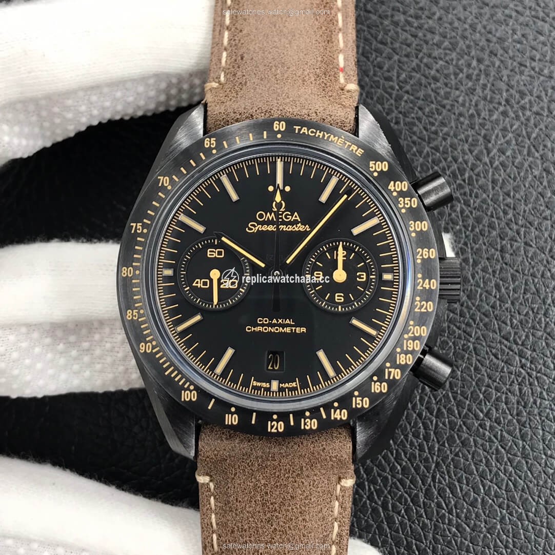 Omega Speedmaster 311.92.44.51.01.006 OM Factory V2 Dark Side Of The Moon Black Omega Speedmaster 311.92.44.51.01.006 OM Factory V2 Dark Side Of The Moon Black