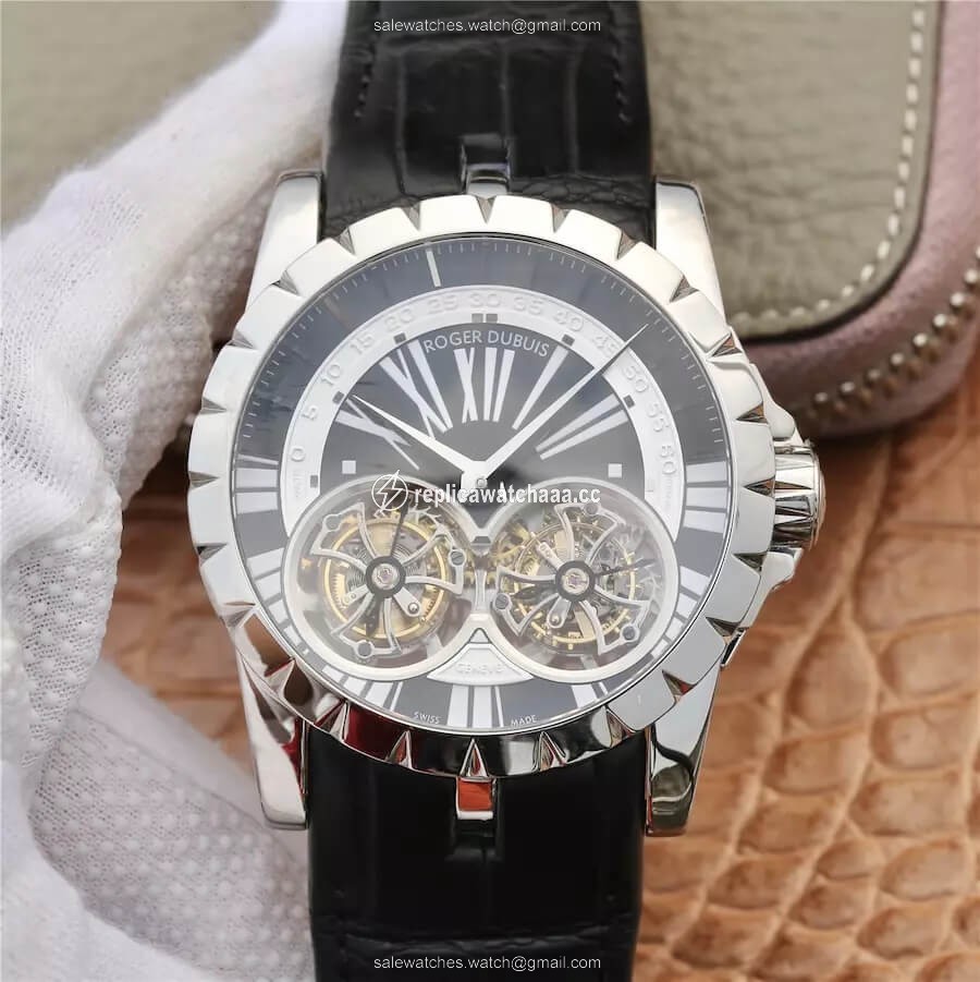 Roger Dubuis Excalibur RDDBEX0291 JB Factory Tourbillon Black Dial Roger Dubuis Excalibur RDDBEX0291 JB Factory Tourbillon Black Dial