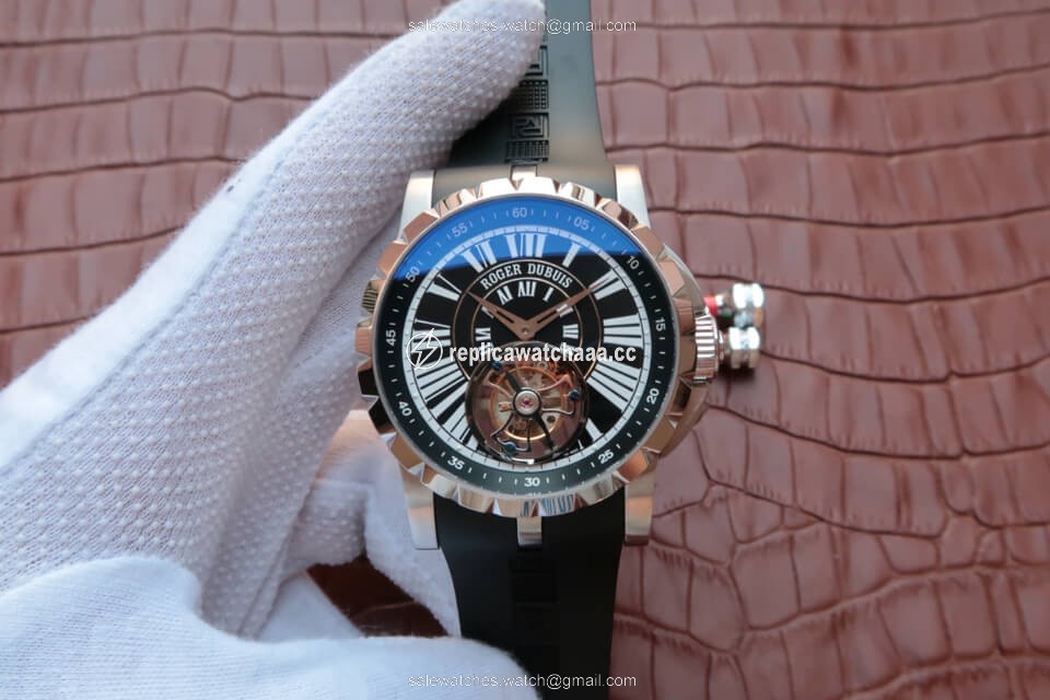 Roger Dubuis Hommage Tourbillon JB Factory Black Dial Roger Dubuis Hommage Tourbillon JB Factory Black Dial