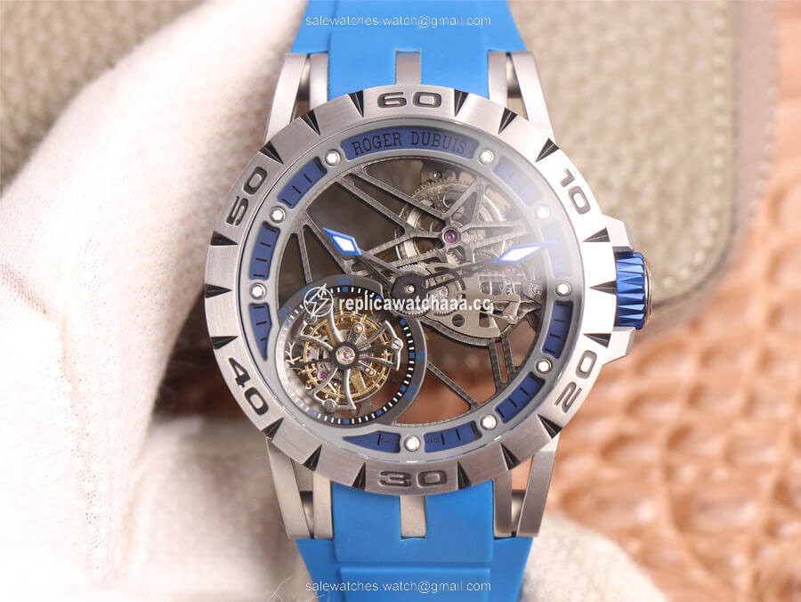 Roger Dubuis Excalibur Spidr RDDBEX0479 JB Factory Tourbillon Skeleton Dial Roger Dubuis Excalibur Spidr RDDBEX0479 JB Factory Tourbillon Skeleton Dial