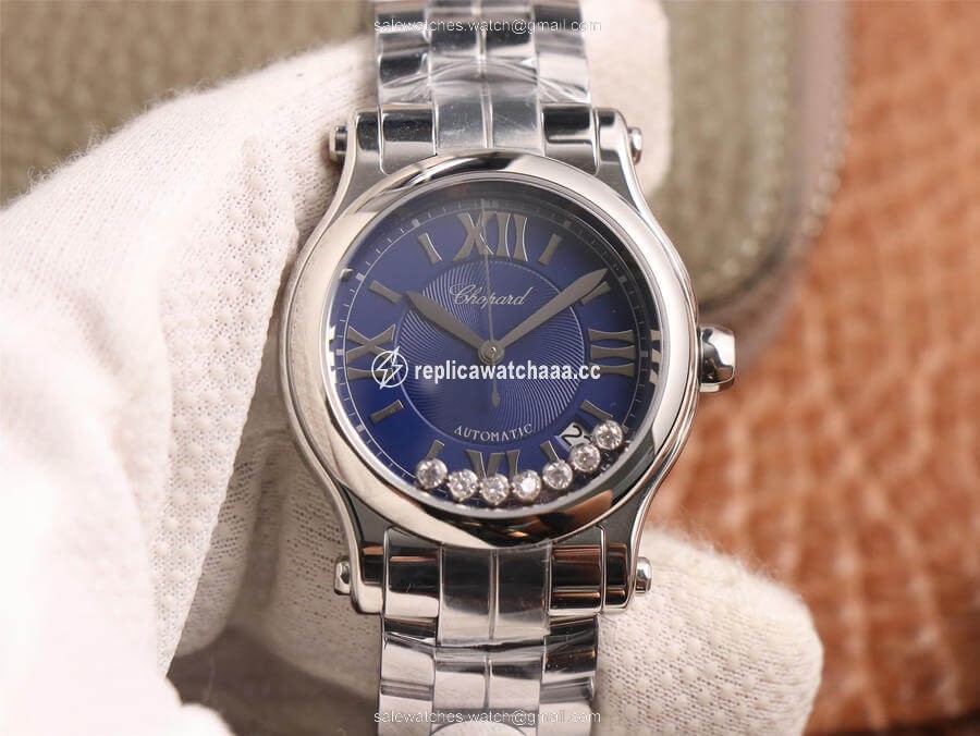 Chopard Happy Sport 278559-3009 YF Factory Blue Dial Chopard Happy Sport 278559-3009 YF Factory Blue Dial