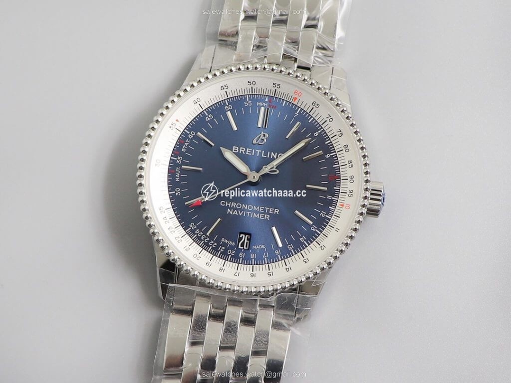 Breitling Navitimer Automatic 38 A17325211C1A1 KOR Factory Blue Dial Breitling Navitimer Automatic 38 A17325211C1A1 KOR Factory Blue Dial