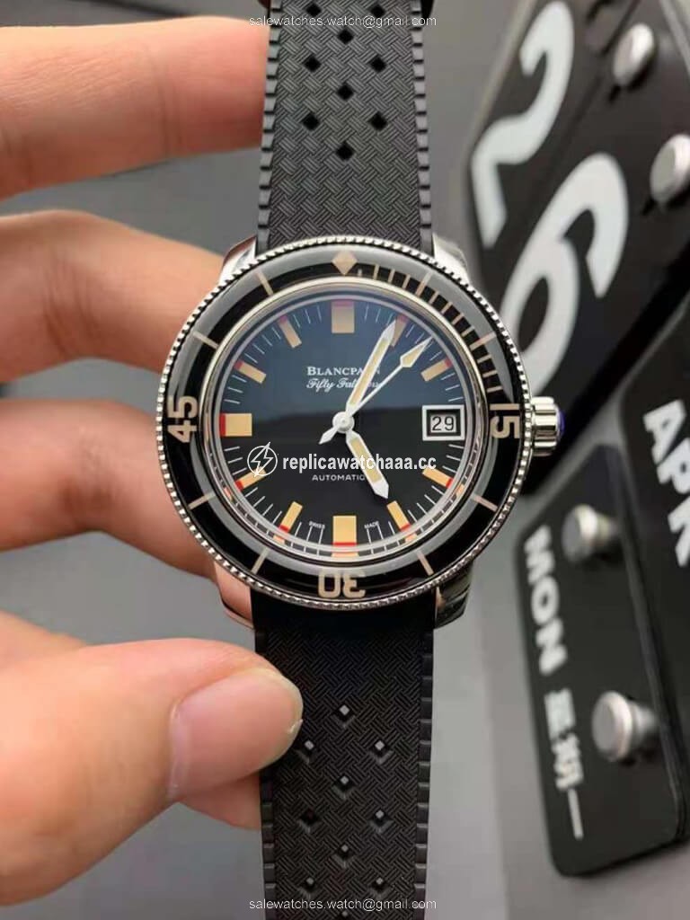 Blancpain Fifty Fathoms Barakuda 5008B 1130 B52A ZF Factory Black Dial Blancpain Fifty Fathoms Barakuda 5008B 1130 B52A ZF Factory Black Dial